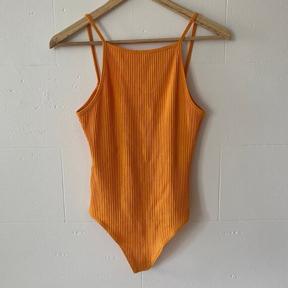 Wilfred Tops - NWOT Wilfred Low Back Ribbed Thong Bodysuit